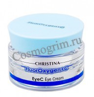 Christina CHR746 Fluoroxygen+C EyeC Осветляющий крем для кожи вокруг глаз с SPF-15  30ml. - Интернет-магазин косметики «Гримерка», Екатеринбург