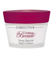 Christina CHR486 CBDBNC- Chateau de Beaute Deep Beaute Night Cream  Интенсивный обновляющий ночной крем 50ml - Интернет-магазин косметики «Гримерка», Екатеринбург