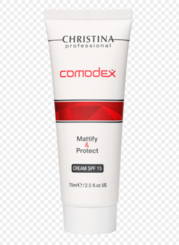 Christina CHR634 Comodex Mattify & Protect Cream Матирующий защитный крем SPF 15, 75 мл - Интернет-магазин косметики «Гримерка», Екатеринбург