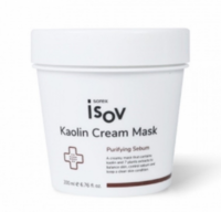 Isov Kaolin cream Mask Маска для баланса жирной и себорейной кожи, 200 мл. - Интернет-магазин косметики «Гримерка», Екатеринбург