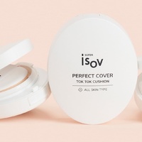 Isov Кушон Perfect Cover Tok Tok Cushion (15 гр.+15 гр.) 13 - Интернет-магазин косметики «Гримерка», Екатеринбург