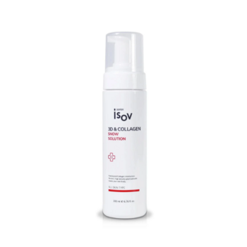 Isov 3D&Collagen Snow Solution Пенка-эссенция увлажняющая ЗД-терапия с коллагеном, 200 мл - Интернет-магазин косметики «Гримерка», Екатеринбург